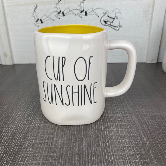 Rae Dunn Cup Of Sunshine mug. New.